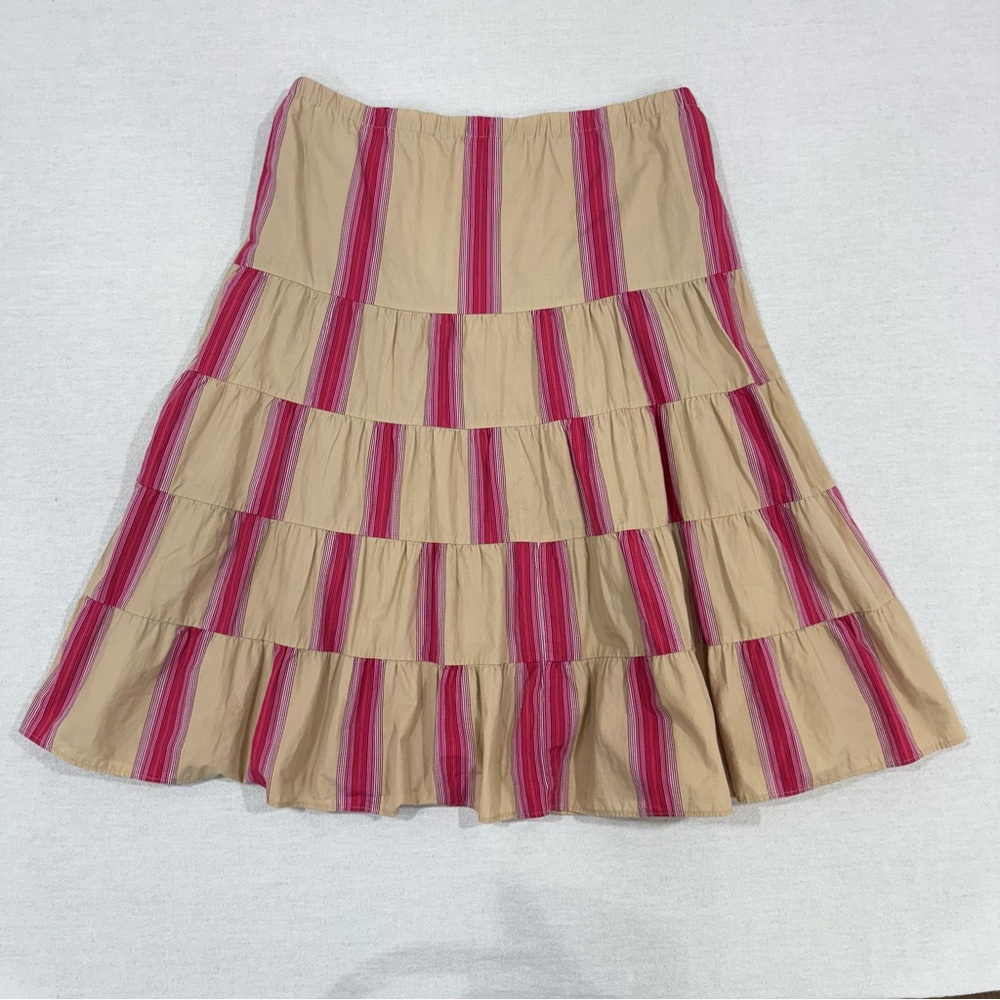 Old Navy A-Line Skirt Medium 100% Cotton Low Waist